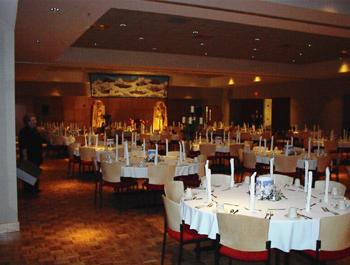 Picture of Ballroom Setup for baquet